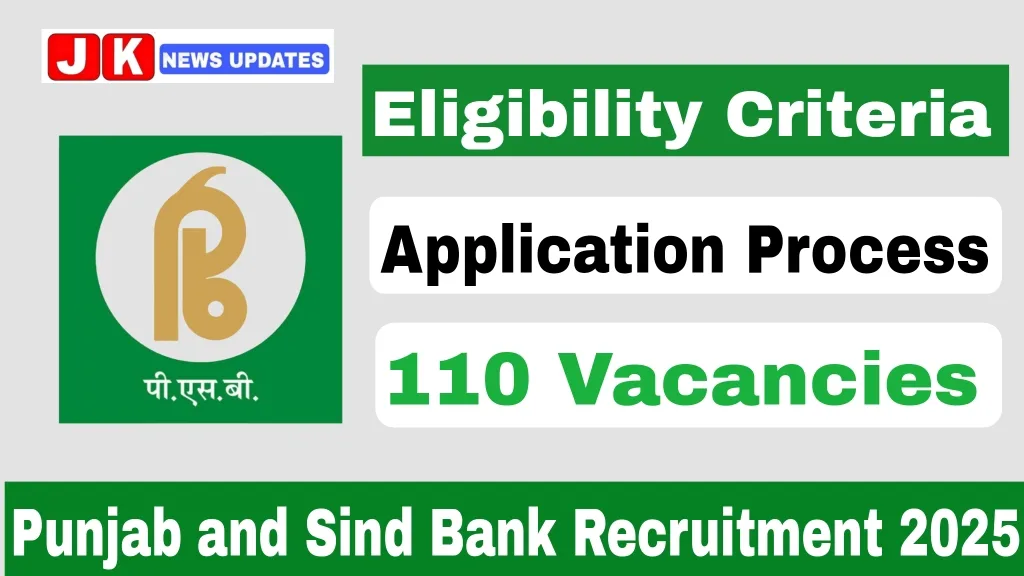 Punjab and Sind Bank Recruitment 2025