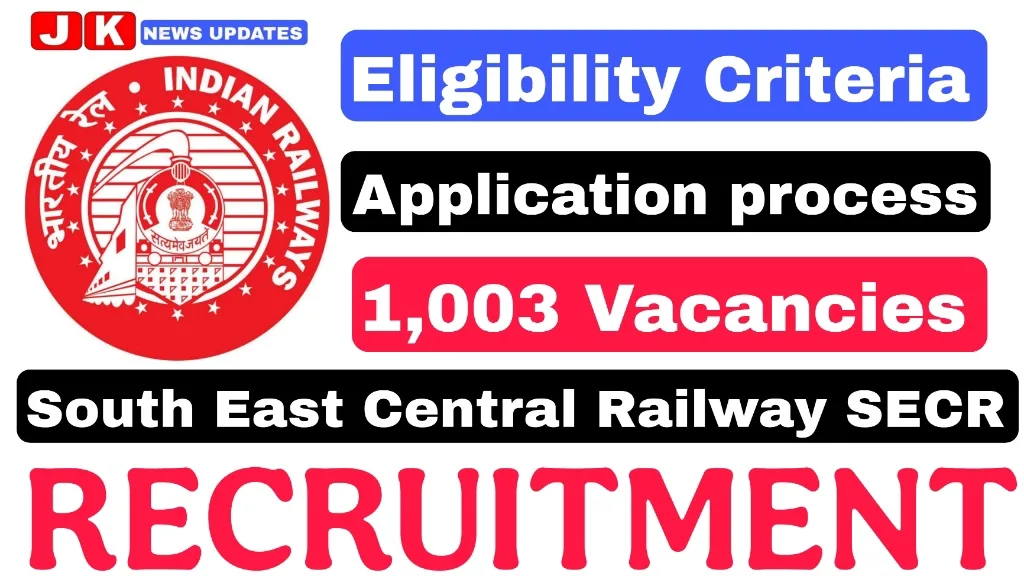 South East Central Railway (SECR) Act Apprentices Recruitment